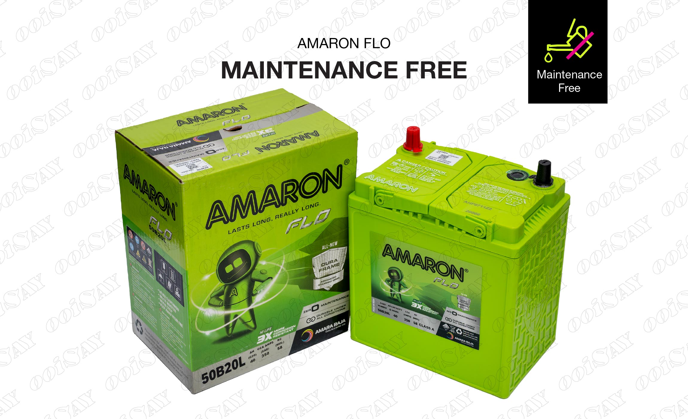 Amaron 50b20l Maintenance Free
