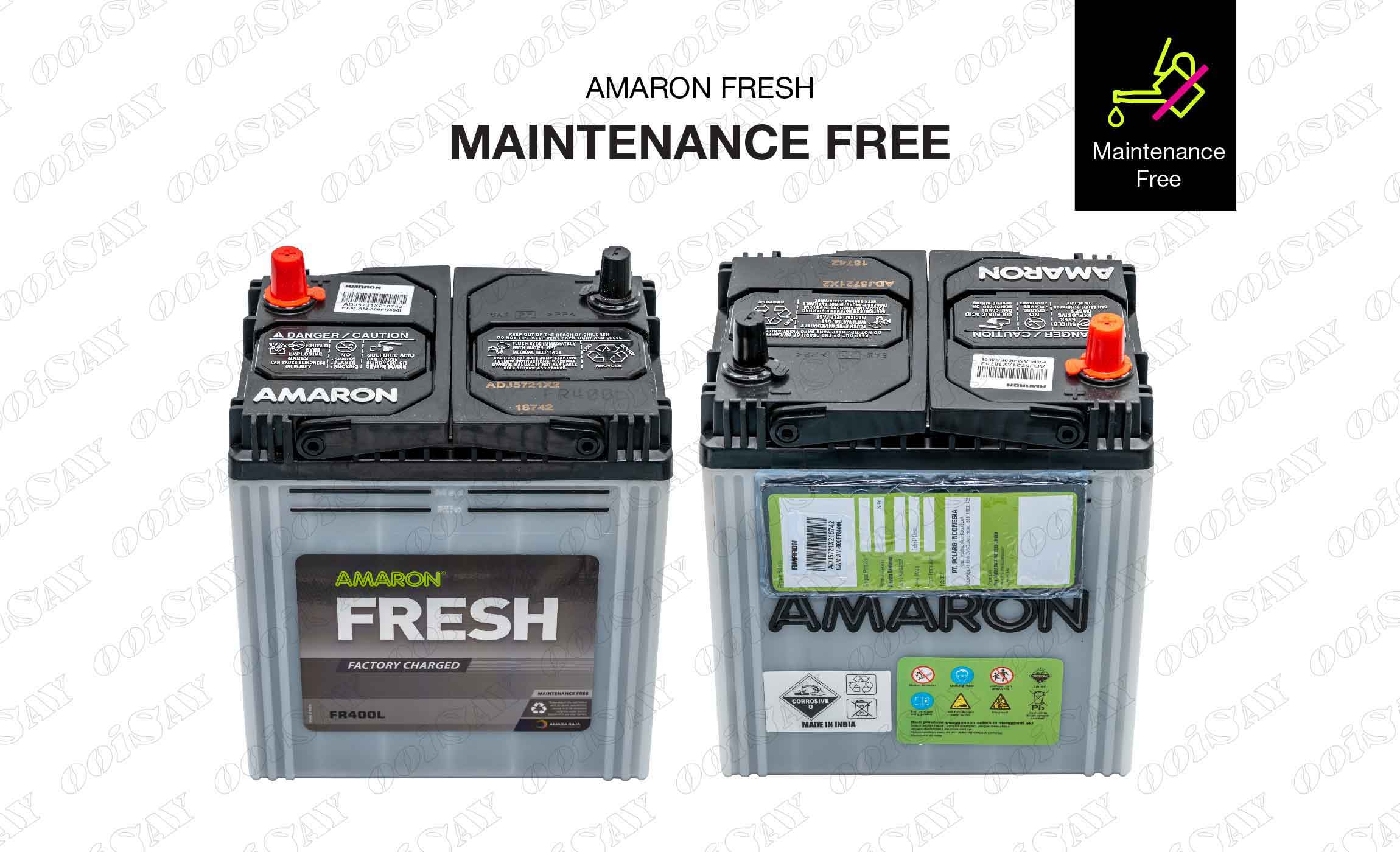 Amaron 36B19L Maintenance Free