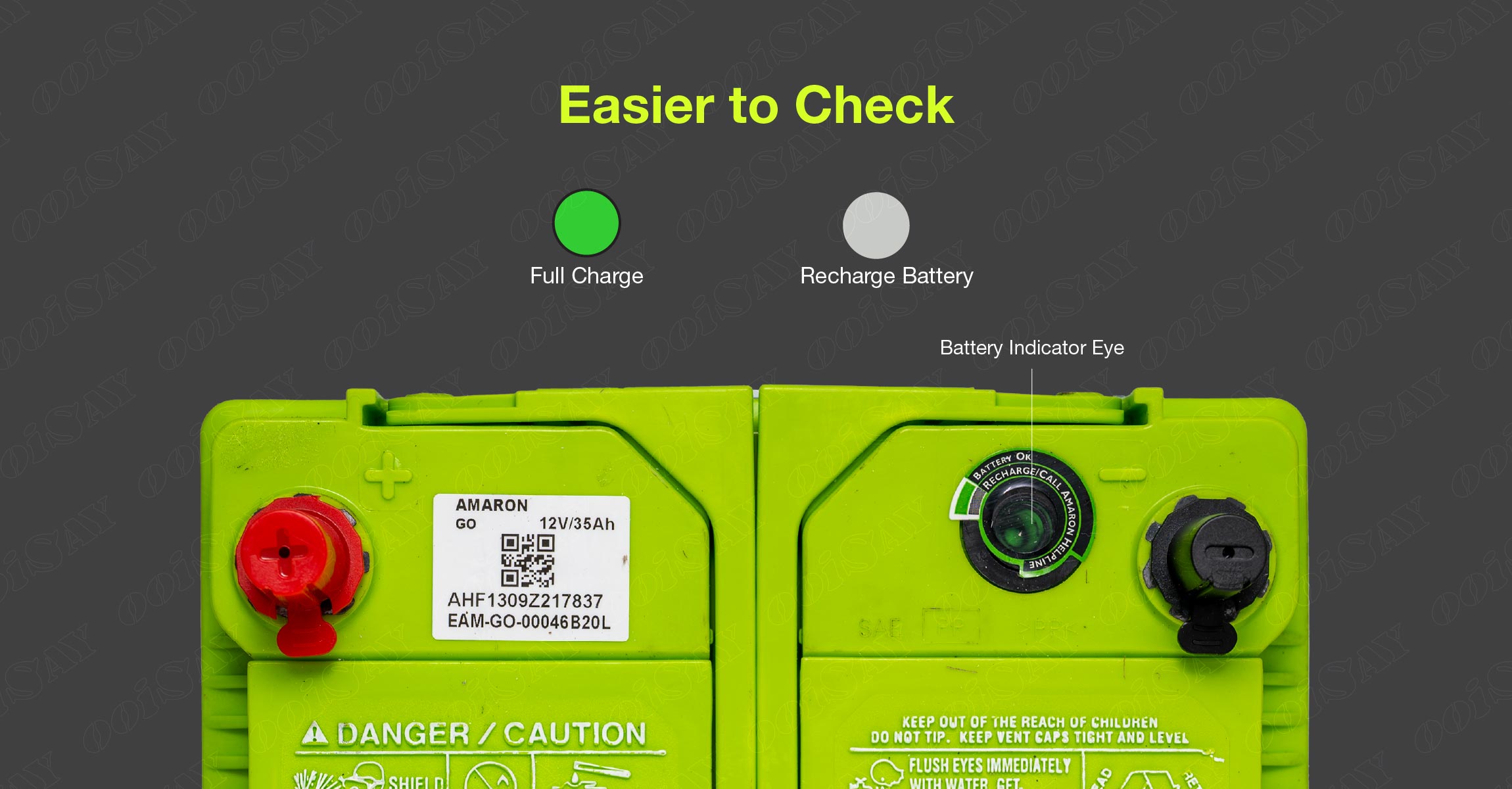 Amaron 46B20L Maintenance Free