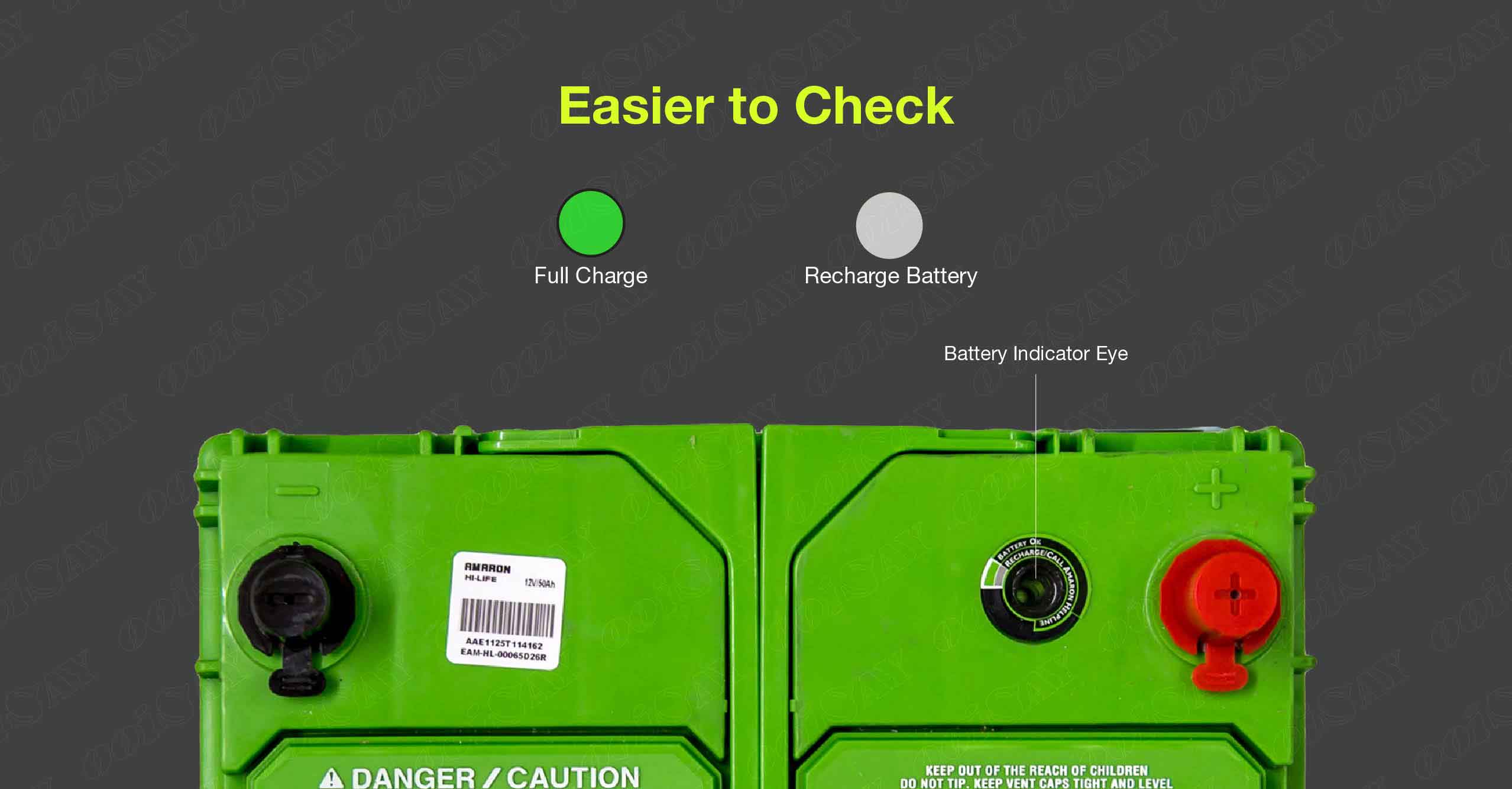 Amaron 65D26R Maintenance Free