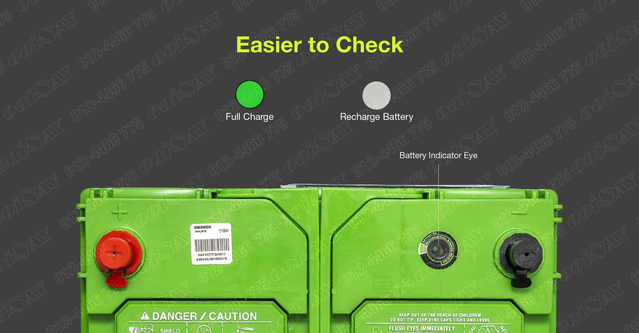 Amaron 105d31l Maintenance Free