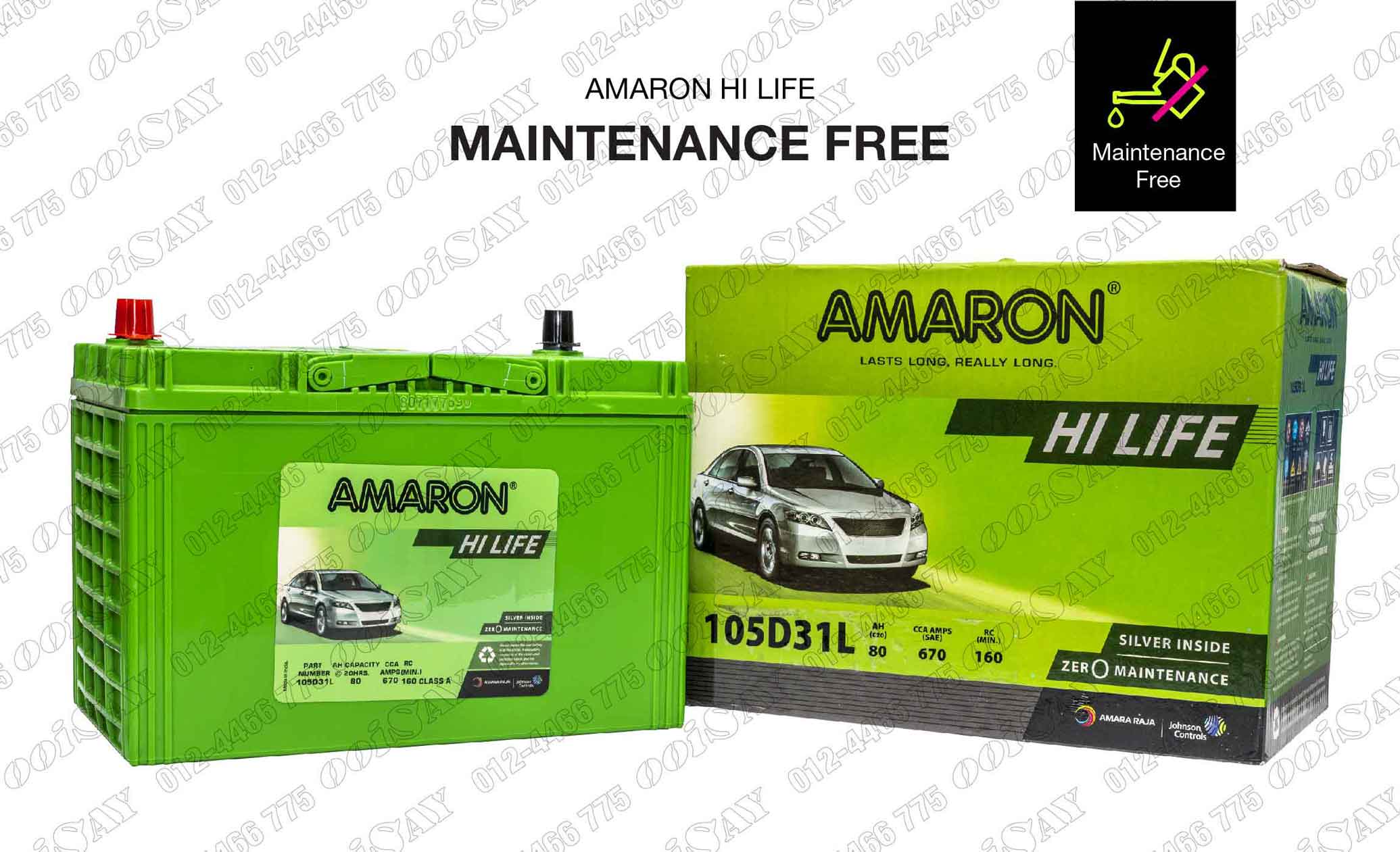 Amaron 105d31l Maintenance Free