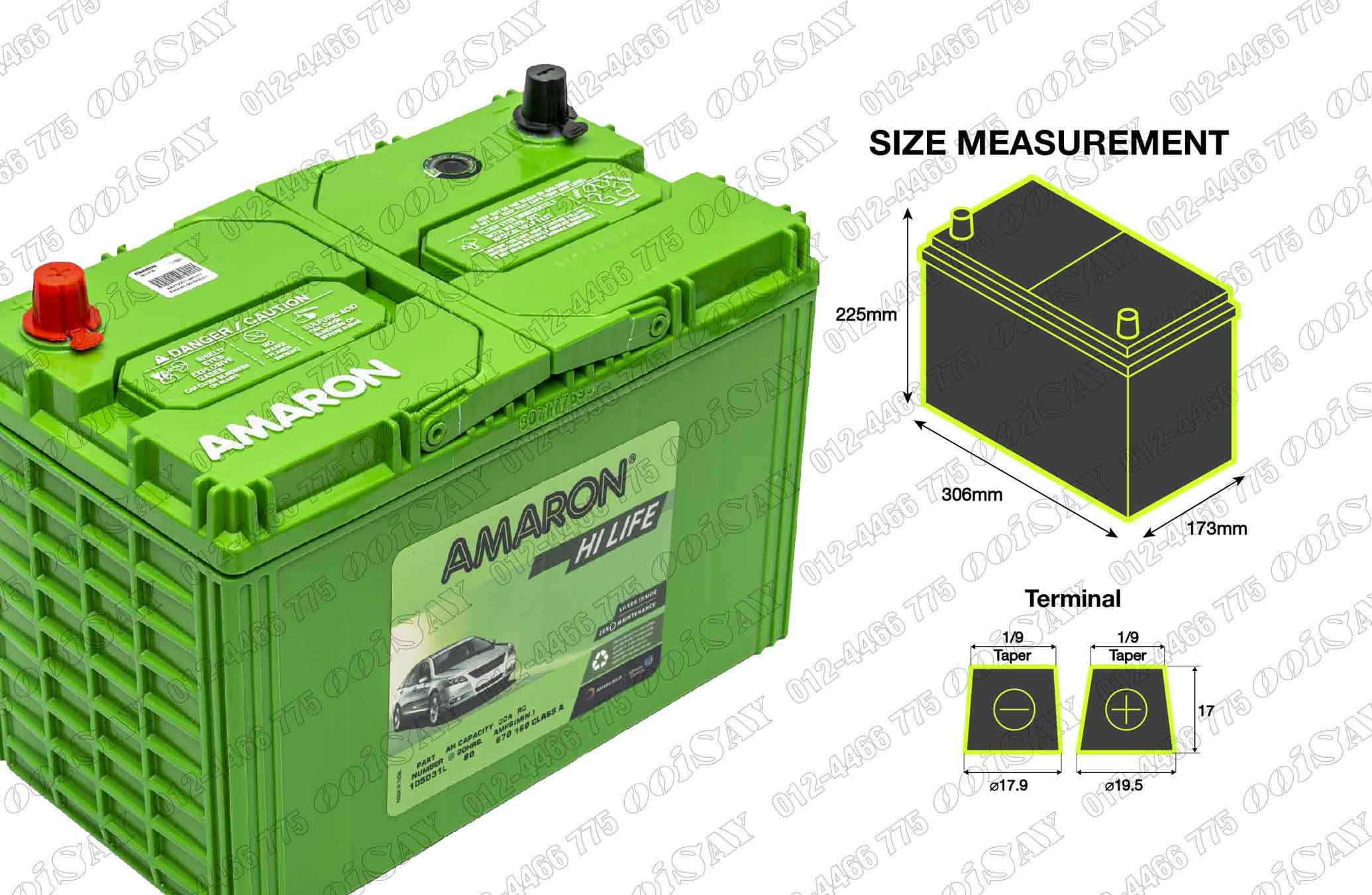 Amaron 105d31l Maintenance Free