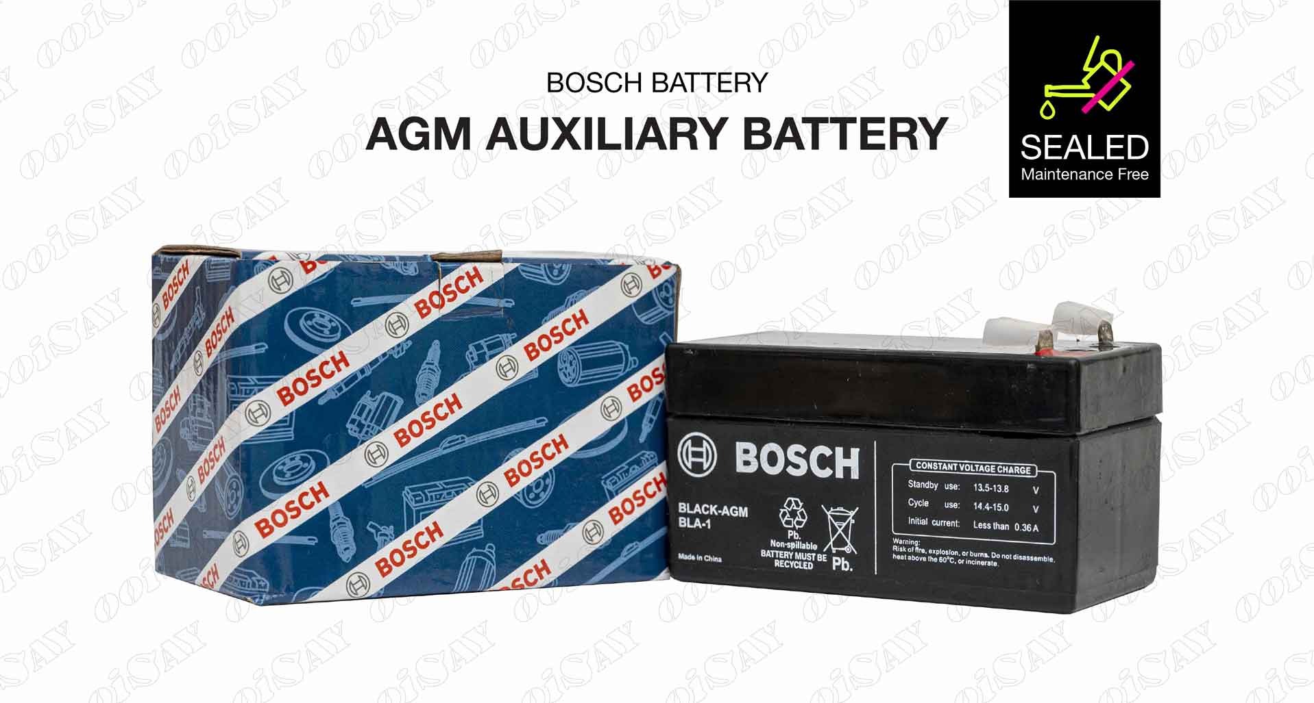 Bosch 1212 Auxiliary Battery