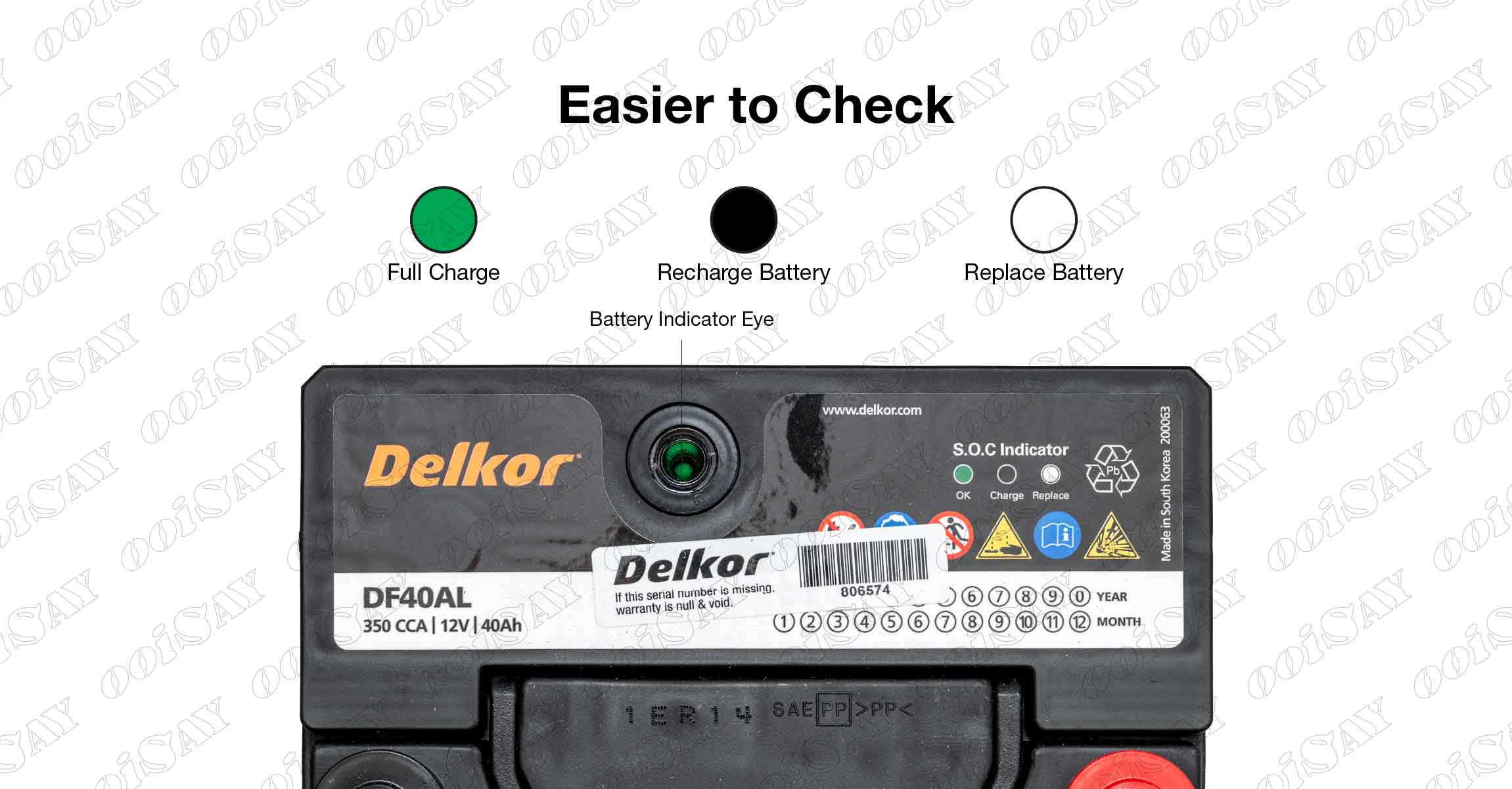 Delkor DF40AL Maintenance Free