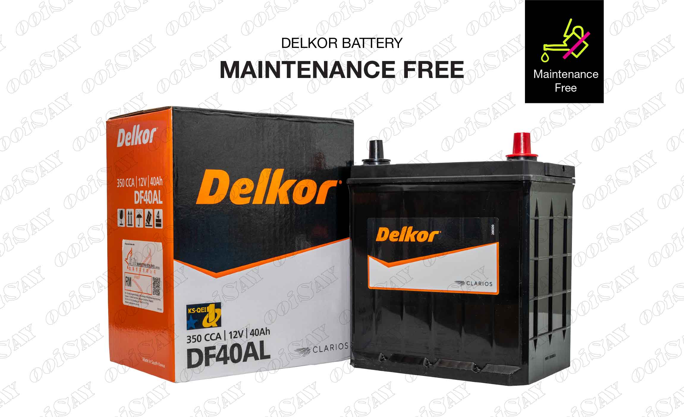 Delkor DF40AL Maintenance Free