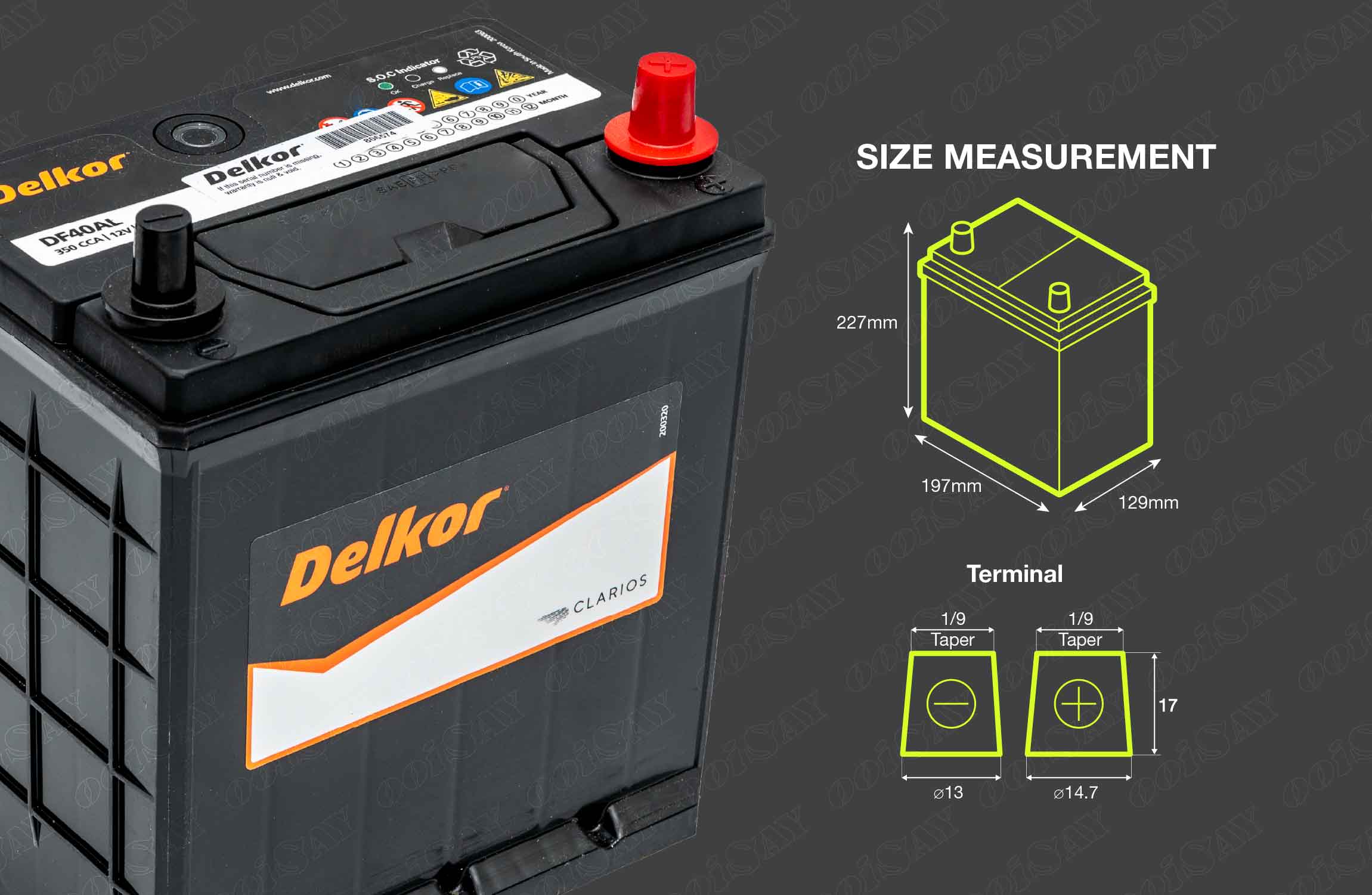 Delkor DF40AL Maintenance Free