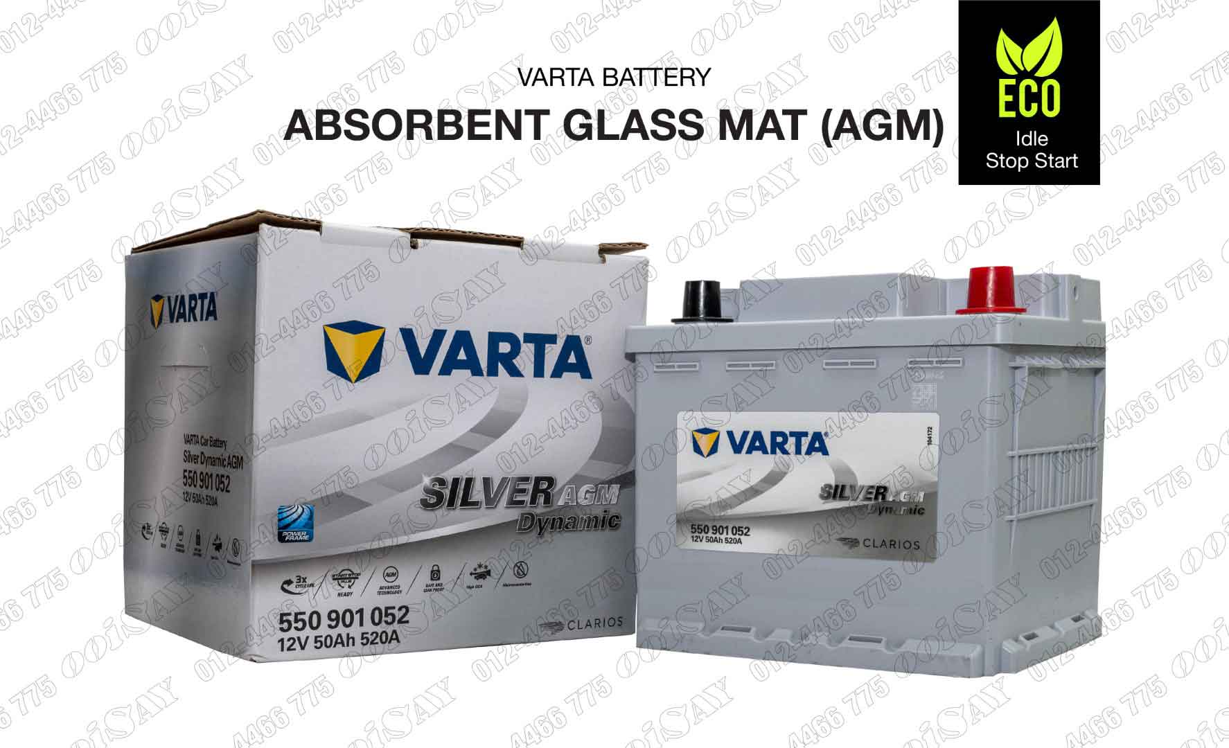 Varta AGM DIN50