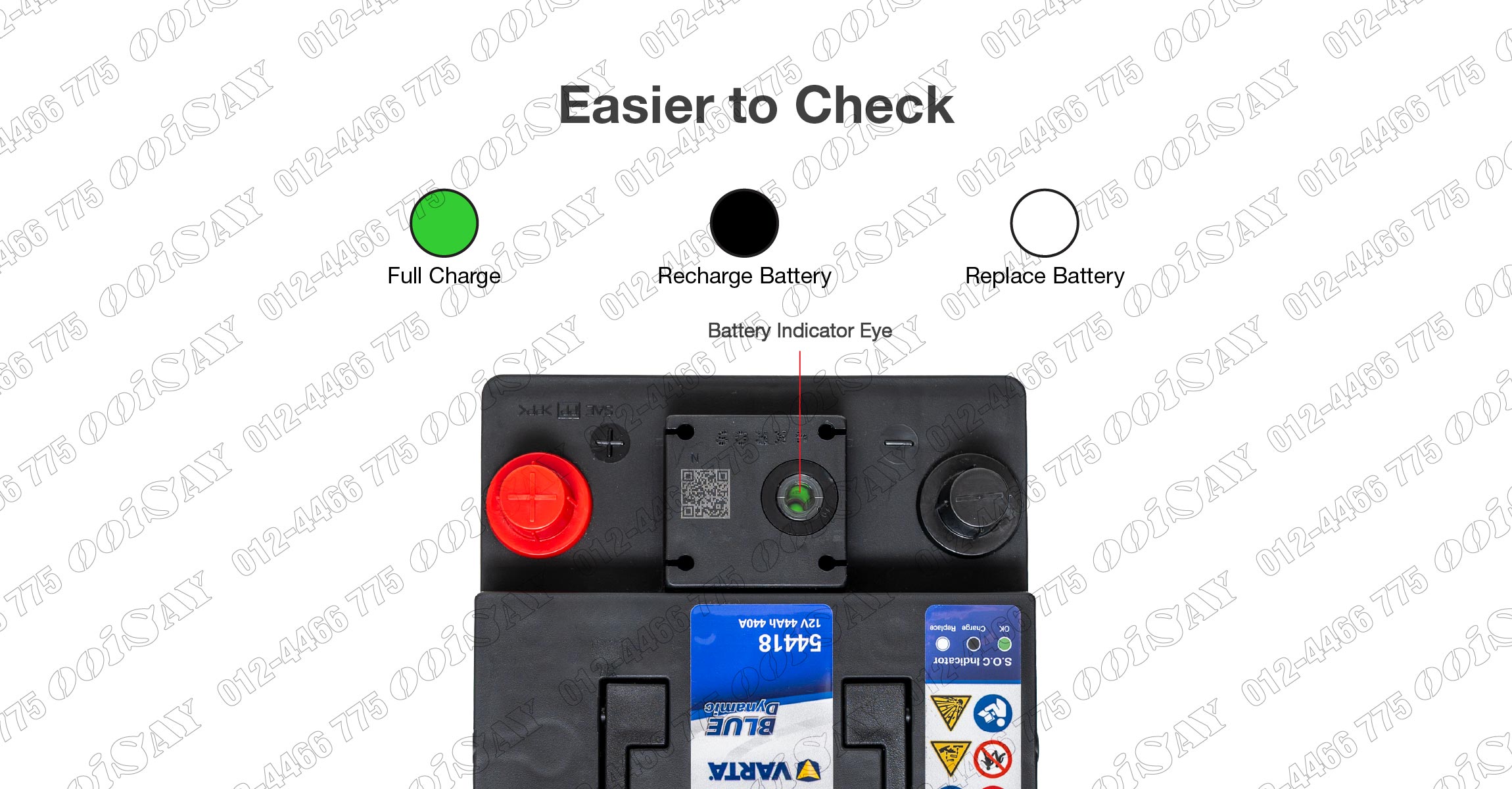 Varta din44l Maintenance Free