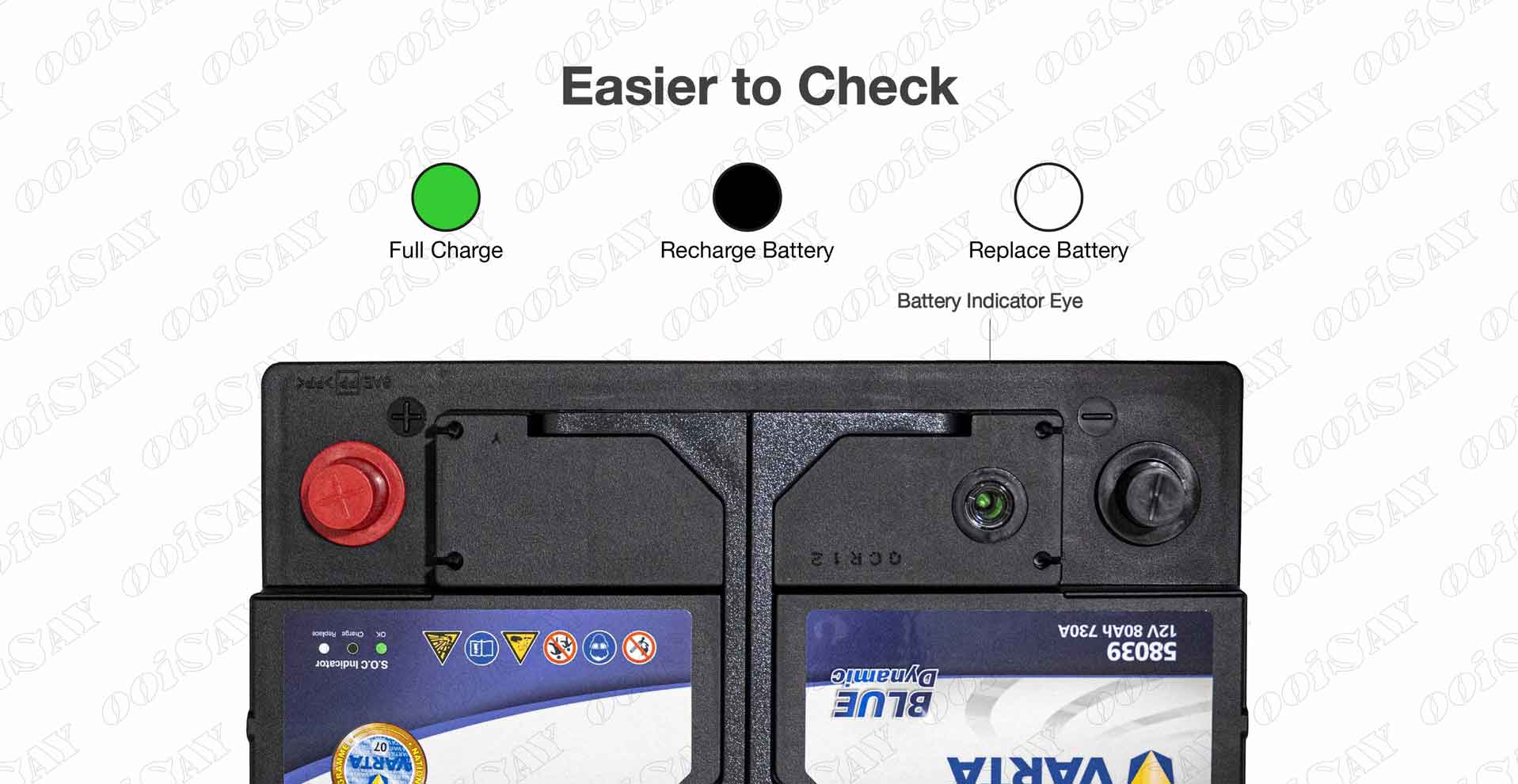 Varta DIN80L Maintenance Free